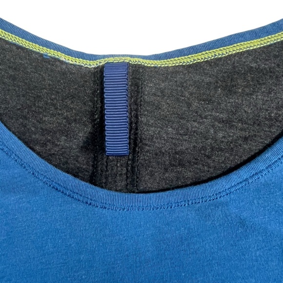 Lululemon Devotion Short Sleeve Tee Limitless Blue Heathered Black - Picture 2 of 6